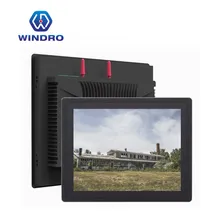 Wasserdichtes eingebettetes kapazitives Touchscreen-All-in-One-Computer lüfterloser industrieller Panel-PC unterstützt Windows, Android, Linux-Betriebssystem