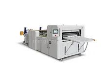 Máquina cortadora cruzada de servo de alta velocidad para papel kraft