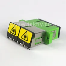 Yeşil Renk SC Tek Mod Dupleks Adaptör Perdesi ile