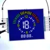 A10 LCD ディスプレイ Stn ブルーグラフィックモジュールマイナス
