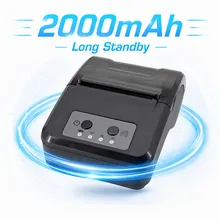 Kompakter drahtloser Bluetooth-Thermodrucker für Unternehmen