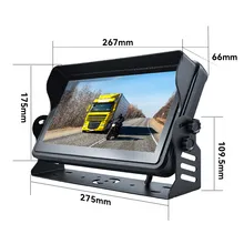 4G Cámara de tablero WiFi 12V-36V Sistema de monitoreo del conductor del vehículo DVR