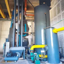 Omzetting van graanstro in thermische energie biomassakrachtgeneratiesysteem