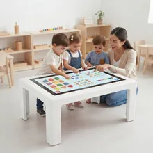 Bàn giảng dạy tương tác, nội thất lớp học, bàn màn hình cảm ứng với màn hình LCD, hệ thống Android