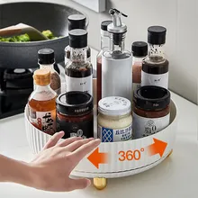 Küchen Multifunktionaler Rotierbarer Gewürzregal