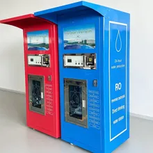 Mesin Penjual Air Murni Beroperasi Koin dengan Sistem RO