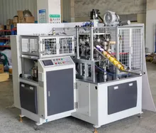 Macchina per la formazione di coperchi impilabili Macchina per la produzione di coperchi di carta