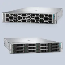 ديل R570 دعم خادم الرف إكسون القابل للتوسع 2u خادم ميسور التكلفة