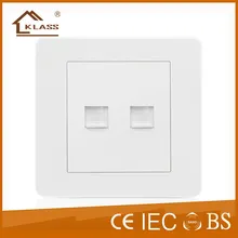 Rj11 كمبيوتر و RJ45 تيل و بيانات مقبس تيار ضعيف