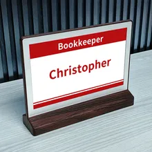 Cartelera Digital Portátil con Pantalla E-Ink de Tres Colores para Oficinas Inteligentes