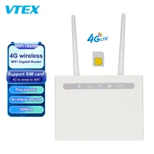 最新のWiFiルーター4G テックスタイル4G LTEワイヤレスルーターアンロック4G SIMカードスロット付きモデムWiFiルーター 家庭用ゲーム用