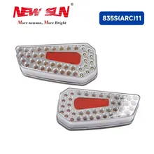 Nuova luce posteriore auto per portabici, posizione stop/fog/retromarcia, luce LED per fanale posteriore