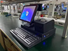 Sistema de Punto de Venta de Fábrica con Computadora de Punto de Venta, Escáner Automático, Impresora de Recibos, Cajón