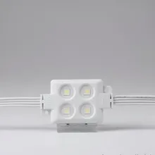 โมดูล LED กันน้ำ 12V DC 1.44W 100lm/W สำหรับตกแต่งกลางแจ้ง โมดูล LED แบบฉีดกล่อง DC 12V โมดูล LED