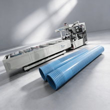 Özelleştirilmiş Otomatik PVC PE Boru Dış Diş İşleme Makinesi Gelişmiş Plastik Makinesi