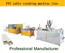 Macchina per estrusione di profili per canaline in PVC automatiche per cavi e fili