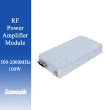 高出力 100W 500-2000MHz ワイドバンド RF パワーアンプモジュール マルチシステム用
