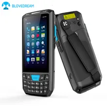 Dispositivo portátil Android con lector de códigos de barras y escáner escritor de RFID