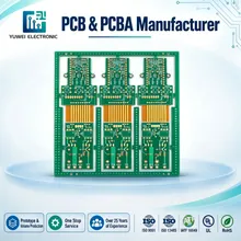 Ensamblaje de PCB rígido flexible de alta velocidad y alto rendimiento para dispositivos inteligentes Ai con control de integridad de señal