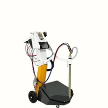 Aanpasbare Karol Wielen Digitale Controle Poedercoatingmachine