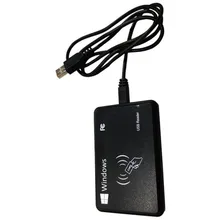 เครื่องอ่านและเขียนบัตร RFID แบบไม่สัมผัส รุ่นประสิทธิภาพสูง USB