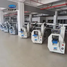 Línea de producción de máquina automática de apilamiento, clasificación y empaquetado de galletas