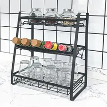 Supporto per asciugatura in acciaio inox a doppio strato, porta piatti, porta asciugamani da cucina in acciaio inox