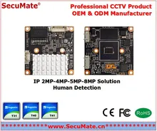 บอร์ดวงจรพิมพ์กล้อง IP 2MP 4MP ระบบรักษาความปลอดภัยเครือข่าย CCTV สมาร์ท PCBA Onvif L34 โมดูล IP