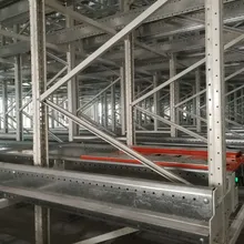 Desenho CAD Profissional Armazém Sistema de Armazenamento e Recuperação Automática Nova Rack
