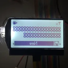 ドットマトリックスLCDディスプレイモジュール、STN、FSTNポジティブディスプレイ