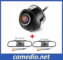 5" TFT 후방 거울 후진 백업 카메라 자동 주차 키트