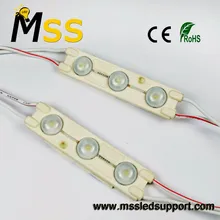 Modulo LED Mini Injection 12V DC 3LEDs 0.9W 1.5W SMD 2835 Modulo LED per lettere in rilievo o scatola pubblicitaria da esterno