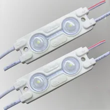 IP65 Diffusione della lente in plastica per iniezione DC12V SMD2835 LED 2 Modulo per insegna retroilluminata