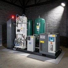 Pequeña máquina generadora de oxígeno por PSA, sistema de generación de oxígeno por PSA de alta automatización