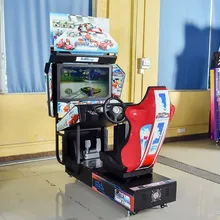 コインオペレーテッドアウトラン 32 アーケードカーレーシングゲームマシン ドライビングシミュレーション アーケードゲーム レーシングカーマシン