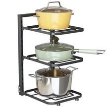 Cuisine Pot multicouche Rack de stockage Rack de stockage Rack d'affichage