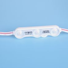 3LED Module d'éclairage étanche avec module d'injection de lentille, module de boîte lumineuse LED, source de lumière