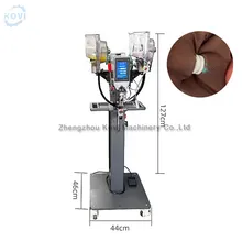 Máquina de fijación de botones de poliéster para computadora, máquina de sujeción de botones, máquina de botones adjuntos