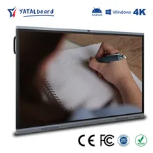 طاولة تفاعلية ذكية تعمل باللمس مع شاشة LCD تفاعلية تعمل بنظام أندرويد أو ويندوز مع وحدة NFC ومحطة شحن الطاقة ووحدة الكاميرا 65-Inch