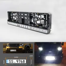 ป้ายทะเบียนรถยนต์ยุโรปไฟ LED พร้อม ECE-R10ECE-R149