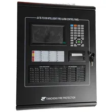 1loop Sistem Panel Kontrol Alarm Kebakaran Alamat CE Lpcb 255 Perangkat