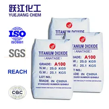 Sülfat Prosesi Anatase Titanyum Dioksit TiO2 A100 Genel Kullanım