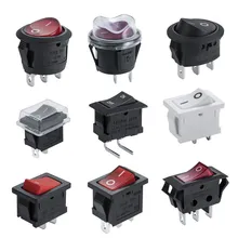 Công tắc lật đầu tròn / vuông Legion Mini 2 chân /3 chân Công tắc lật chứng nhận UL Kc ENEC