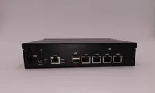 Firewall-Netzwerk-Switch mit 4 LAN, Desktop-Rackmount-Box-Firewall
