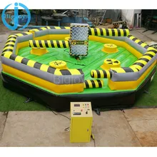 Gioco all'aperto Inflatable Meltdown Wipeout, Gioco del Pulisci Inflatable