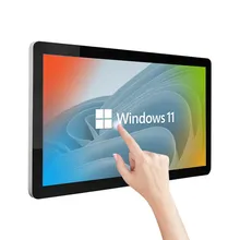 Slimme Android Wandgemonteerde Touchscreen Interactieve Signage Display 55 Inch LCD Vraagterminal voor Overheidsgebouw