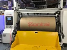 Papier Snijmachine Papier Rol Snij- en Wikkelmachine Papier Verwerkingsmachine Papier Snijmachine Dubbele Ondersteuningsrollen Papier Wikkelmachine