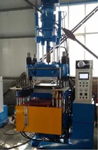 Máquina de moldeo por inyección de compresión de goma vertical