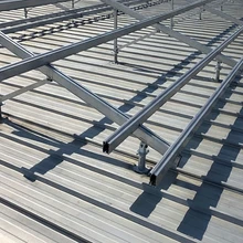 Sistema de Montagem de Estrutura PV para Painéis Solares Ajustável no Solo