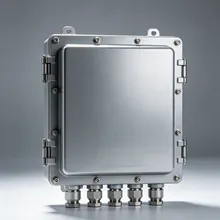 Caja de distribución a prueba de explosiones compuesta que combina estructuras de doble protección para espacios de trabajo en fábricas